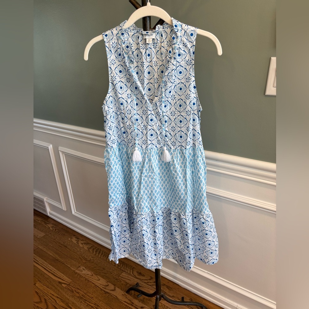J Crew Factory swim cover-up dress